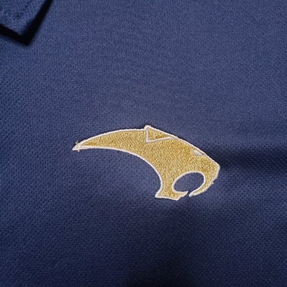 Adidas Moore Oklahoma Southmoore SaberCats High School Polo Shirt Size L - Picture 3 of 10